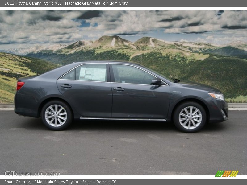 Magnetic Gray Metallic / Light Gray 2012 Toyota Camry Hybrid XLE