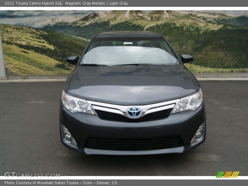 Magnetic Gray Metallic / Light Gray 2012 Toyota Camry Hybrid XLE