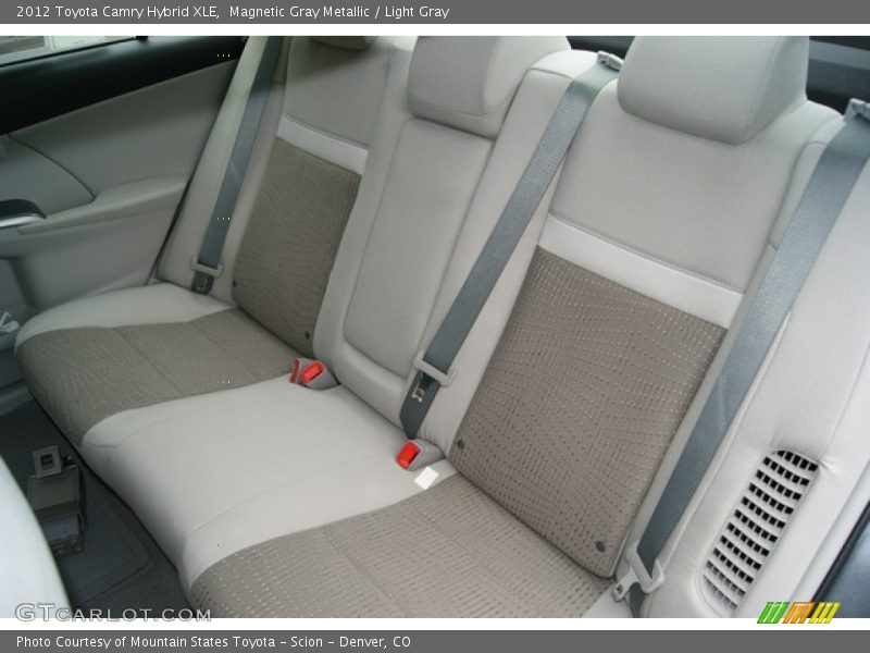 Magnetic Gray Metallic / Light Gray 2012 Toyota Camry Hybrid XLE
