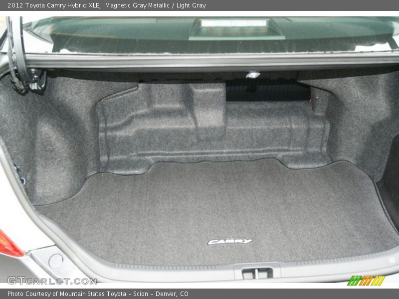Magnetic Gray Metallic / Light Gray 2012 Toyota Camry Hybrid XLE