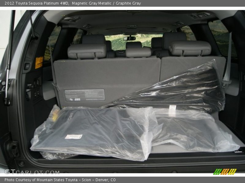 Magnetic Gray Metallic / Graphite Gray 2012 Toyota Sequoia Platinum 4WD