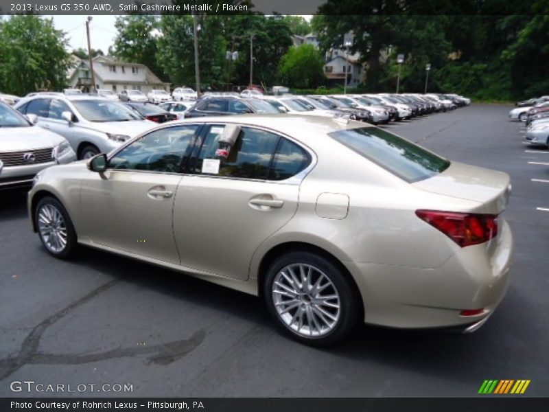 Satin Cashmere Metallic / Flaxen 2013 Lexus GS 350 AWD