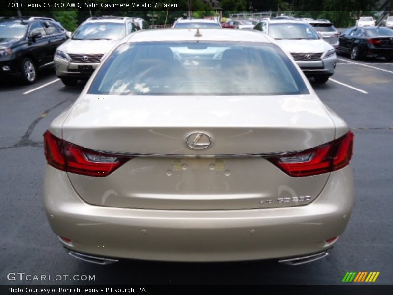 Satin Cashmere Metallic / Flaxen 2013 Lexus GS 350 AWD