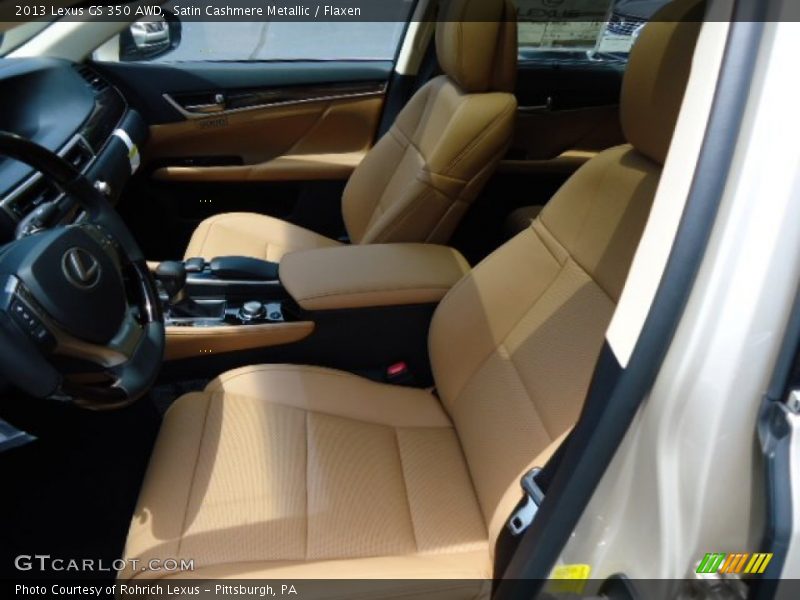 Satin Cashmere Metallic / Flaxen 2013 Lexus GS 350 AWD
