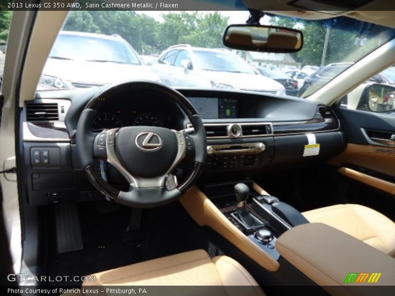 Satin Cashmere Metallic / Flaxen 2013 Lexus GS 350 AWD