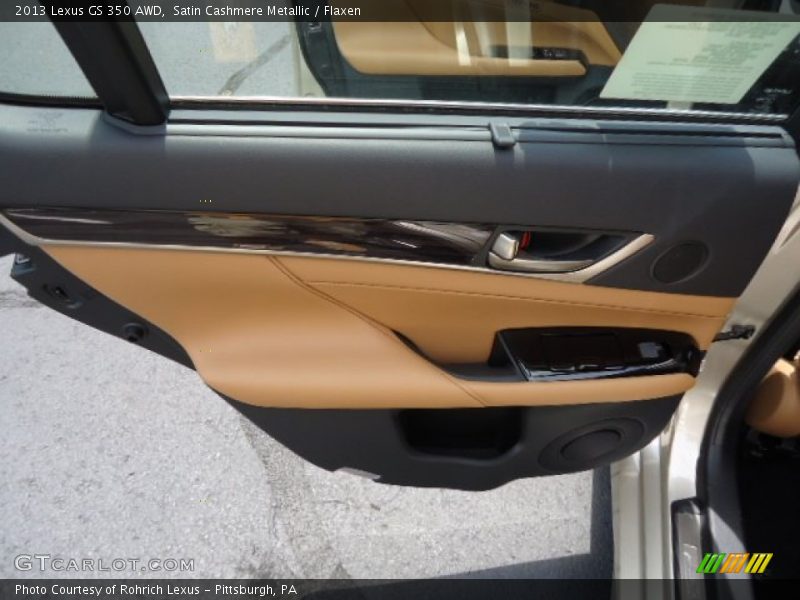 Satin Cashmere Metallic / Flaxen 2013 Lexus GS 350 AWD