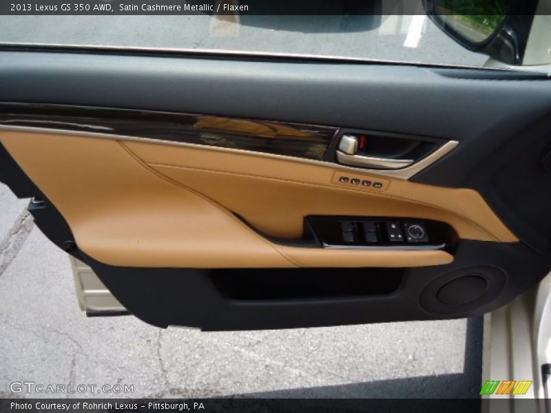 Satin Cashmere Metallic / Flaxen 2013 Lexus GS 350 AWD