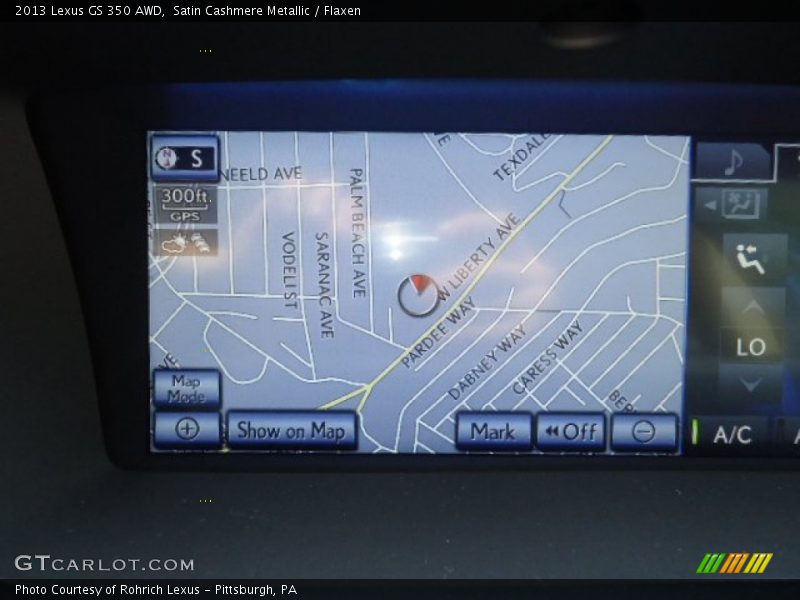 Satin Cashmere Metallic / Flaxen 2013 Lexus GS 350 AWD