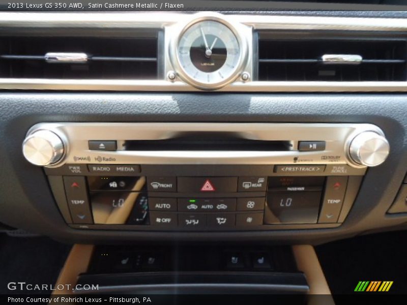Satin Cashmere Metallic / Flaxen 2013 Lexus GS 350 AWD