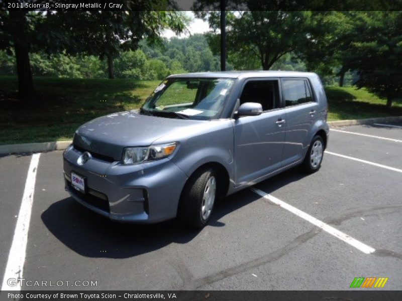Stingray Metallic / Gray 2011 Scion xB