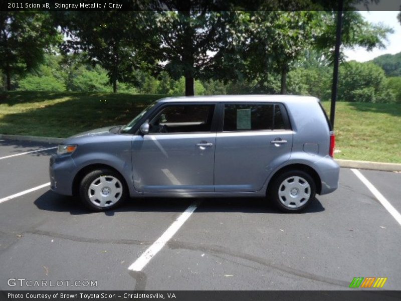 Stingray Metallic / Gray 2011 Scion xB