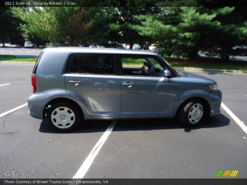 Stingray Metallic / Gray 2011 Scion xB