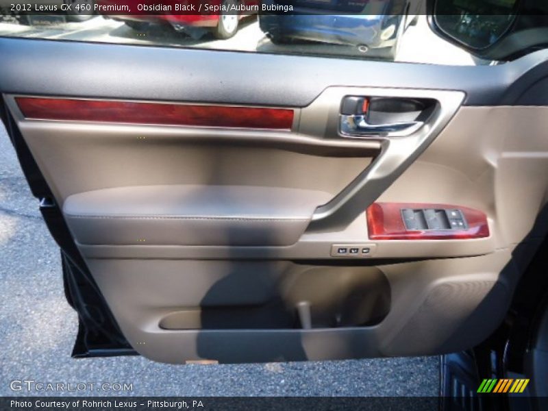 Obsidian Black / Sepia/Auburn Bubinga 2012 Lexus GX 460 Premium
