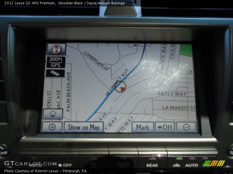 Obsidian Black / Sepia/Auburn Bubinga 2012 Lexus GX 460 Premium