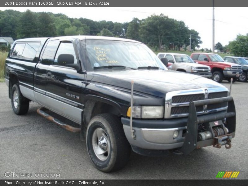 Black / Agate 2001 Dodge Ram 1500 SLT Club Cab 4x4
