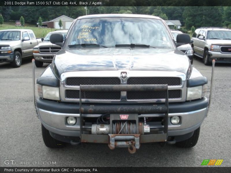 Black / Agate 2001 Dodge Ram 1500 SLT Club Cab 4x4