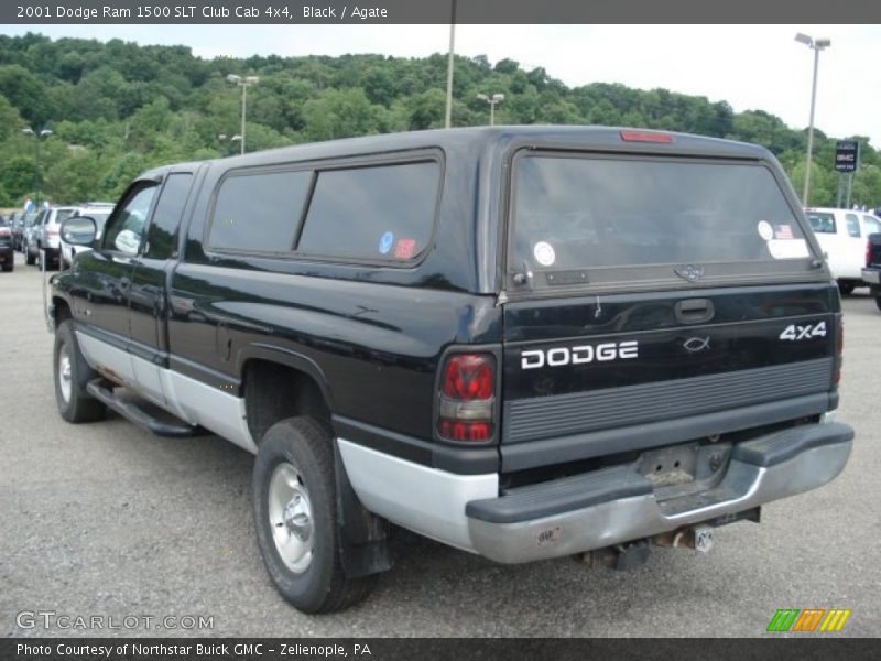 Black / Agate 2001 Dodge Ram 1500 SLT Club Cab 4x4