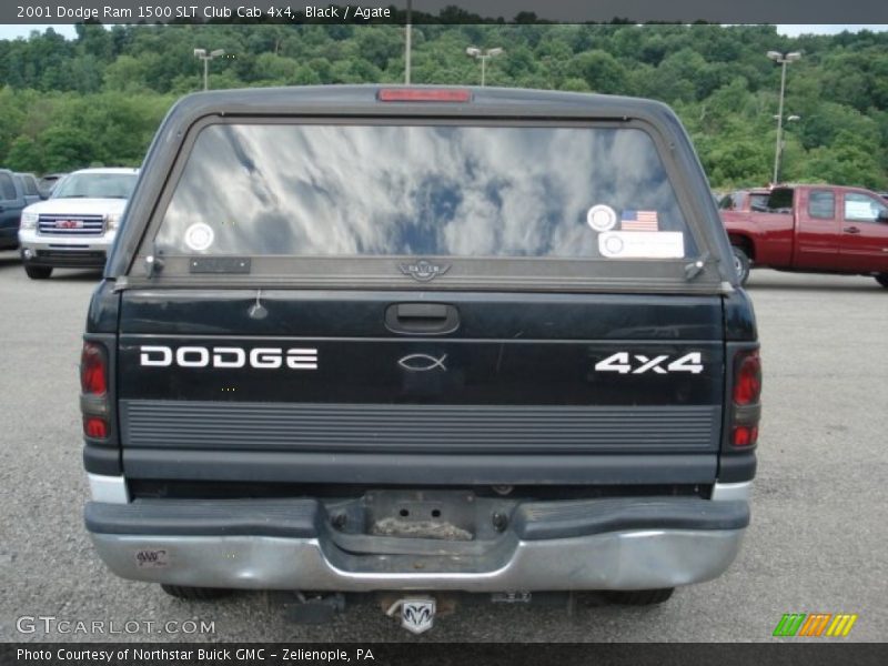 Black / Agate 2001 Dodge Ram 1500 SLT Club Cab 4x4