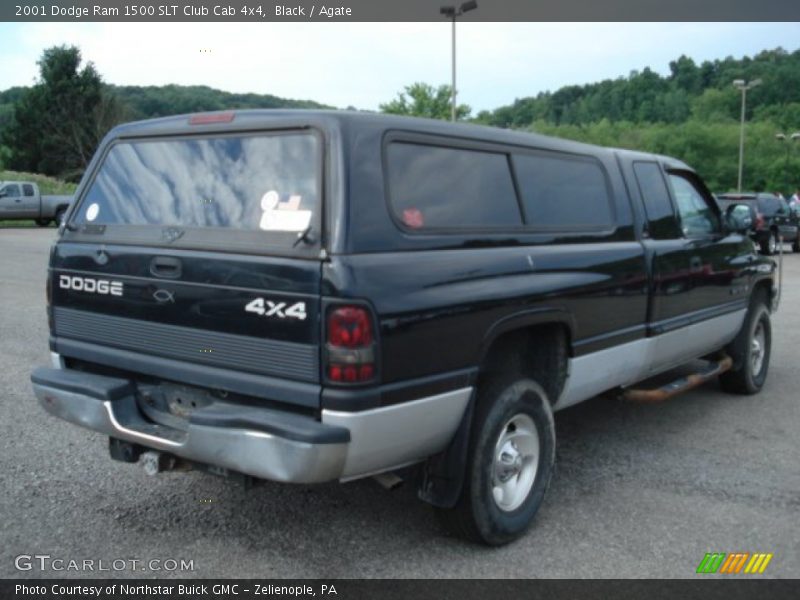 Black / Agate 2001 Dodge Ram 1500 SLT Club Cab 4x4