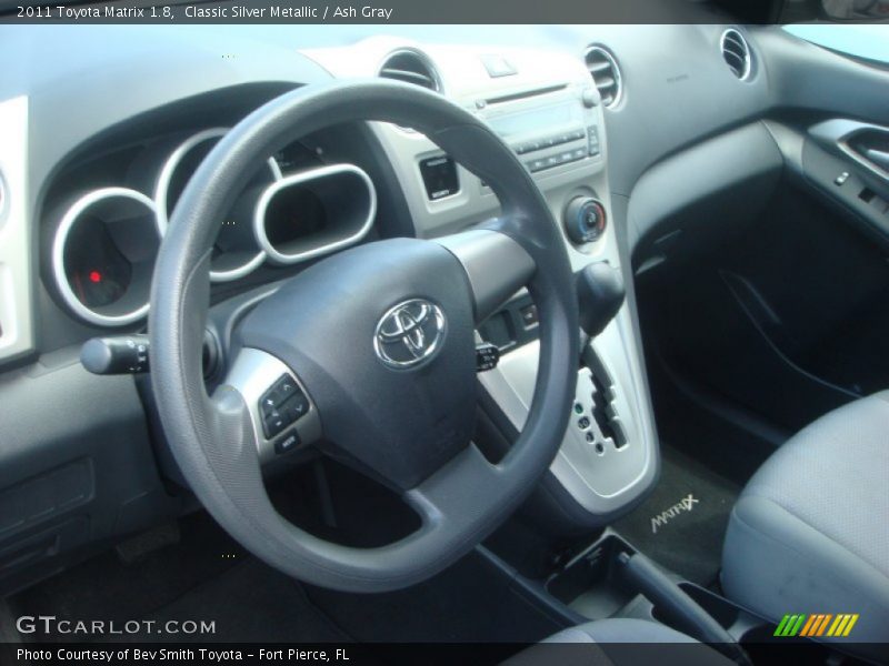 Classic Silver Metallic / Ash Gray 2011 Toyota Matrix 1.8