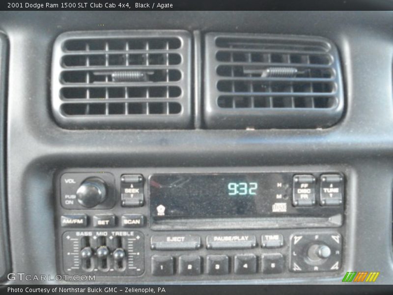 Black / Agate 2001 Dodge Ram 1500 SLT Club Cab 4x4