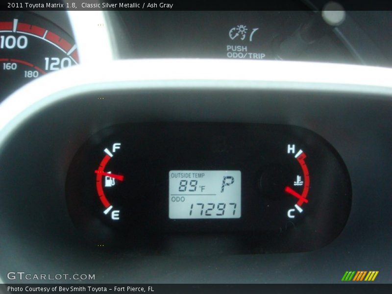 Classic Silver Metallic / Ash Gray 2011 Toyota Matrix 1.8