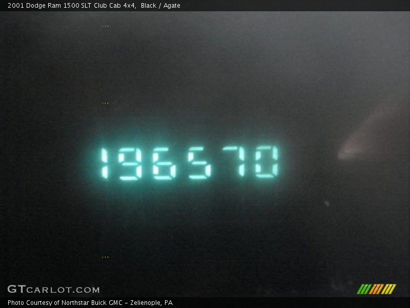 Black / Agate 2001 Dodge Ram 1500 SLT Club Cab 4x4