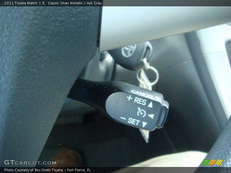 Classic Silver Metallic / Ash Gray 2011 Toyota Matrix 1.8