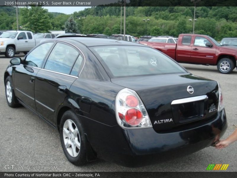 Super Black / Charcoal 2006 Nissan Altima 2.5 S