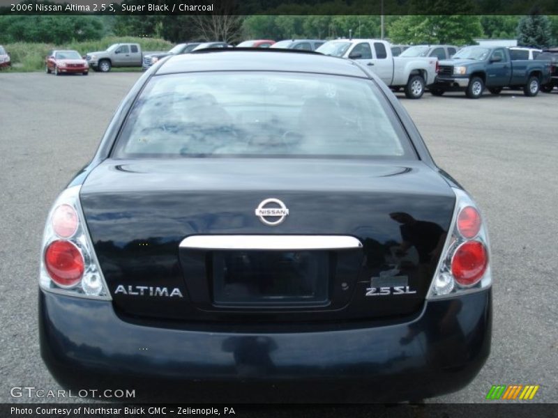 Super Black / Charcoal 2006 Nissan Altima 2.5 S