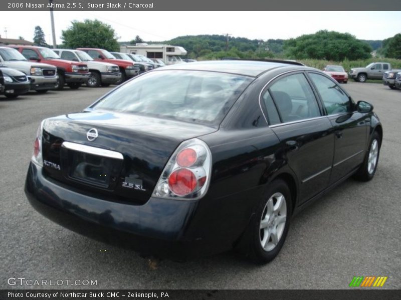 Super Black / Charcoal 2006 Nissan Altima 2.5 S