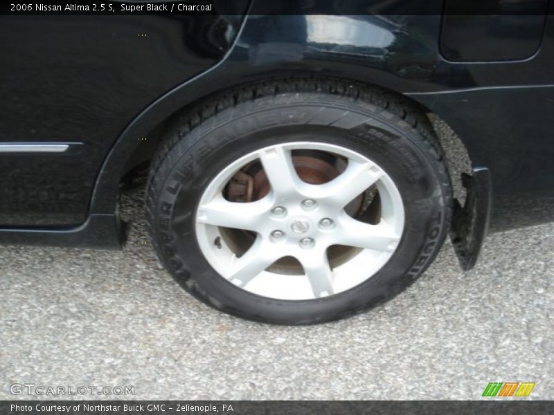Super Black / Charcoal 2006 Nissan Altima 2.5 S