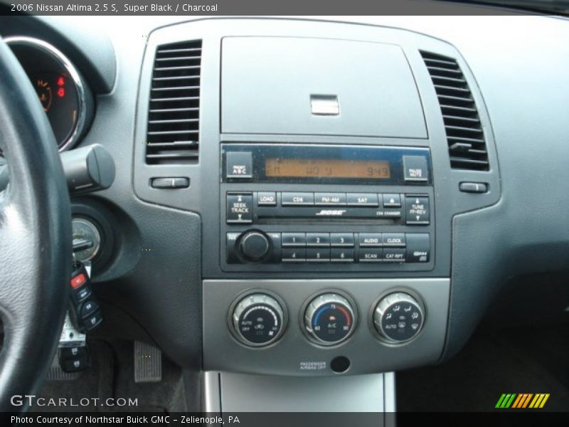 Super Black / Charcoal 2006 Nissan Altima 2.5 S