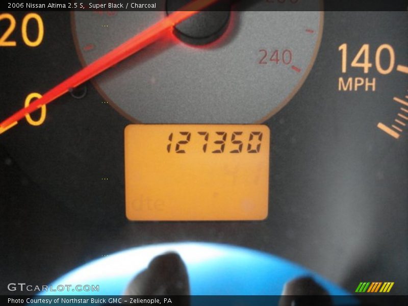 Super Black / Charcoal 2006 Nissan Altima 2.5 S