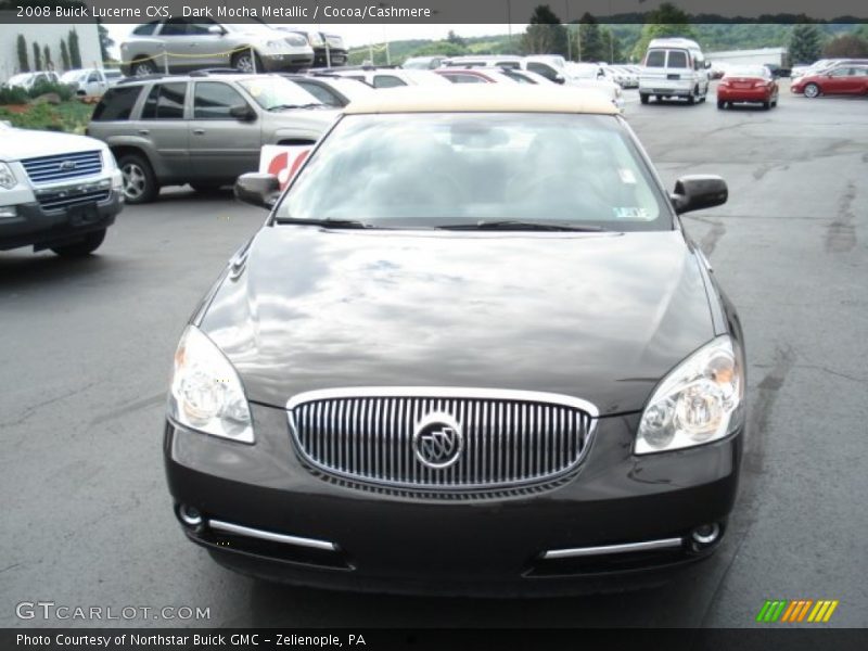 Dark Mocha Metallic / Cocoa/Cashmere 2008 Buick Lucerne CXS