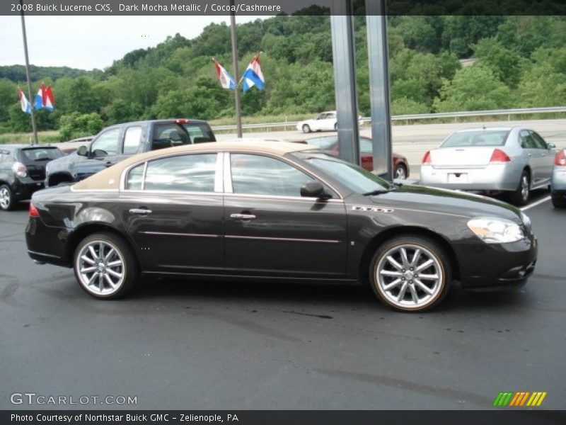 Dark Mocha Metallic / Cocoa/Cashmere 2008 Buick Lucerne CXS