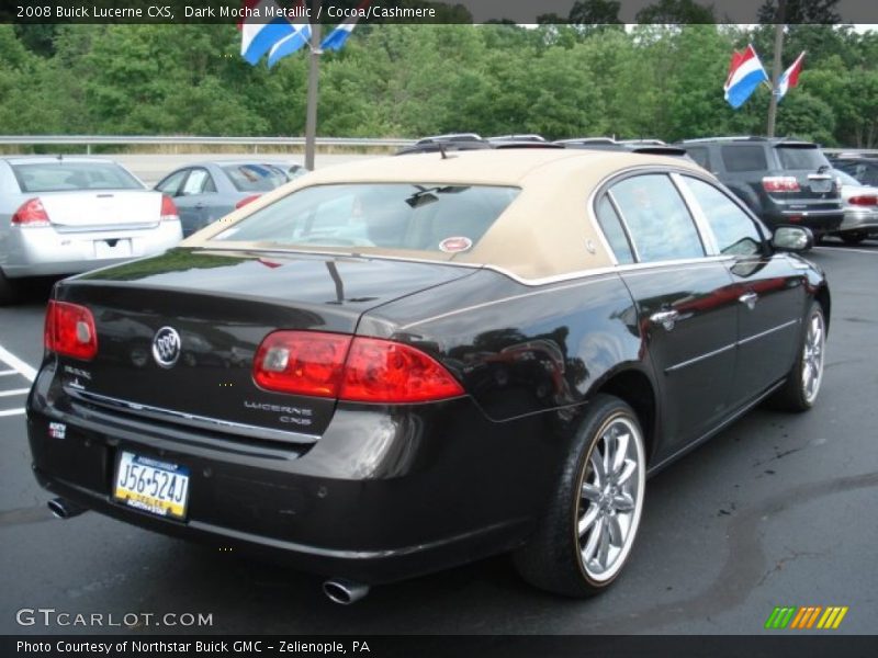 Dark Mocha Metallic / Cocoa/Cashmere 2008 Buick Lucerne CXS