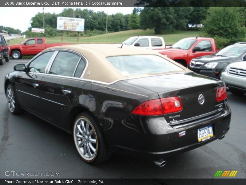 Dark Mocha Metallic / Cocoa/Cashmere 2008 Buick Lucerne CXS