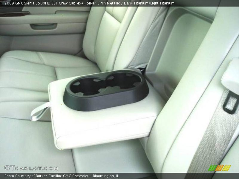 Silver Birch Metallic / Dark Titanium/Light Titanium 2009 GMC Sierra 3500HD SLT Crew Cab 4x4