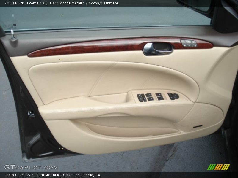 Dark Mocha Metallic / Cocoa/Cashmere 2008 Buick Lucerne CXS