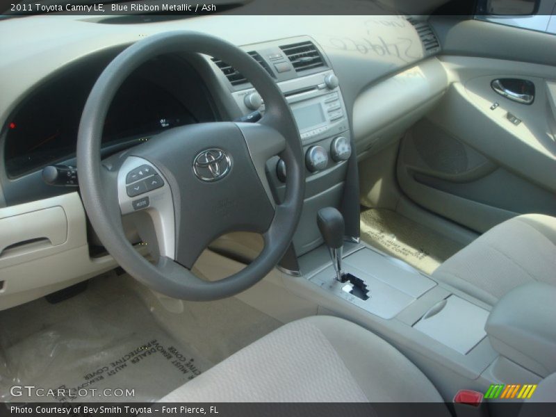Blue Ribbon Metallic / Ash 2011 Toyota Camry LE