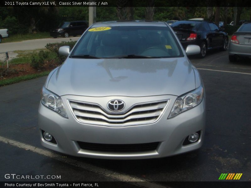 Classic Silver Metallic / Ash 2011 Toyota Camry XLE V6