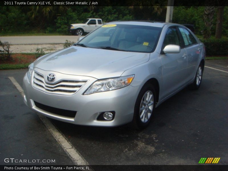 Classic Silver Metallic / Ash 2011 Toyota Camry XLE V6