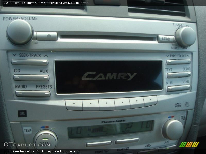 Classic Silver Metallic / Ash 2011 Toyota Camry XLE V6