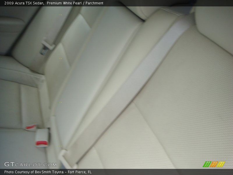 Premium White Pearl / Parchment 2009 Acura TSX Sedan