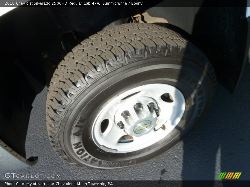 Summit White / Ebony 2010 Chevrolet Silverado 2500HD Regular Cab 4x4