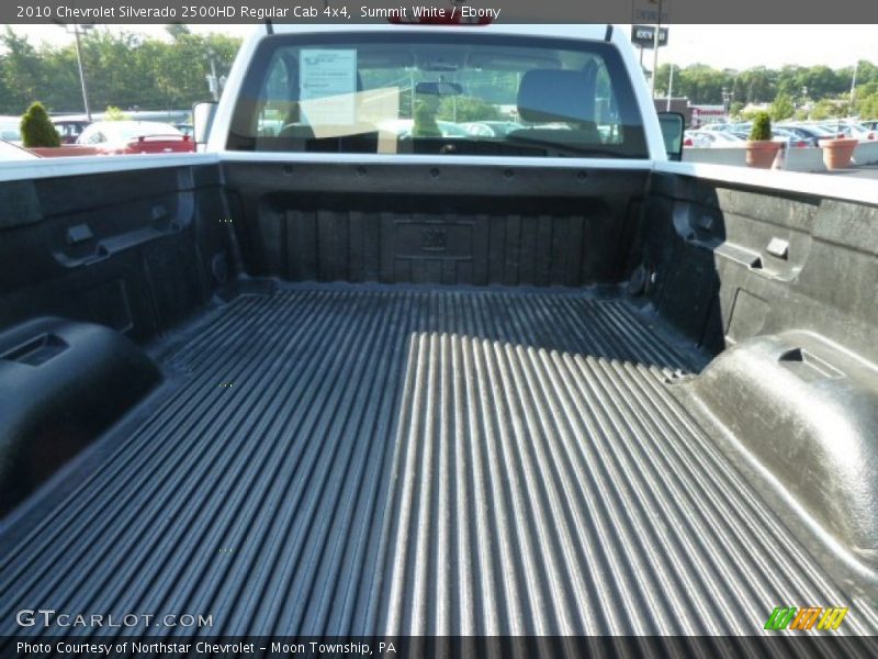Summit White / Ebony 2010 Chevrolet Silverado 2500HD Regular Cab 4x4