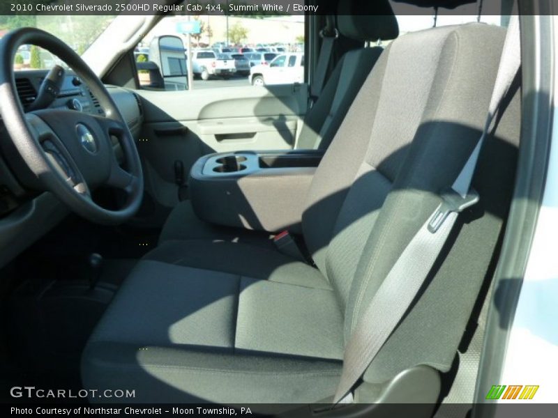 Summit White / Ebony 2010 Chevrolet Silverado 2500HD Regular Cab 4x4