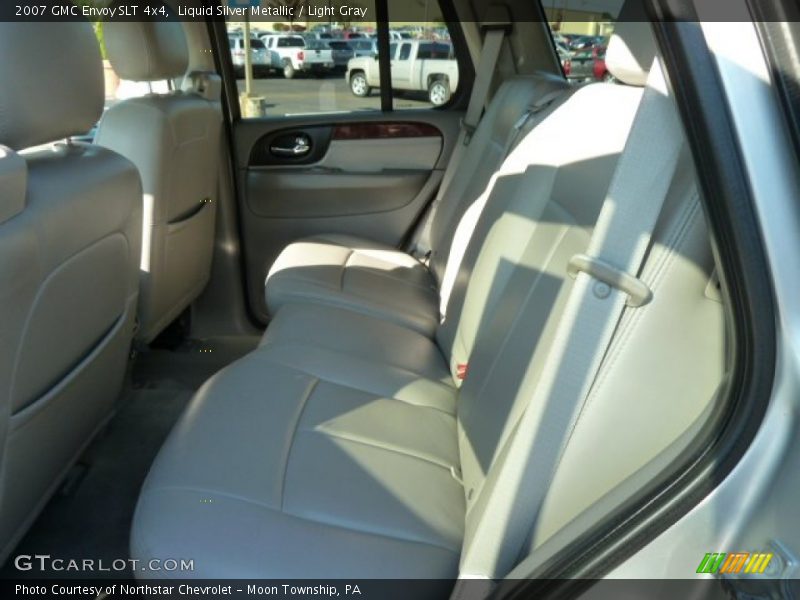 Liquid Silver Metallic / Light Gray 2007 GMC Envoy SLT 4x4