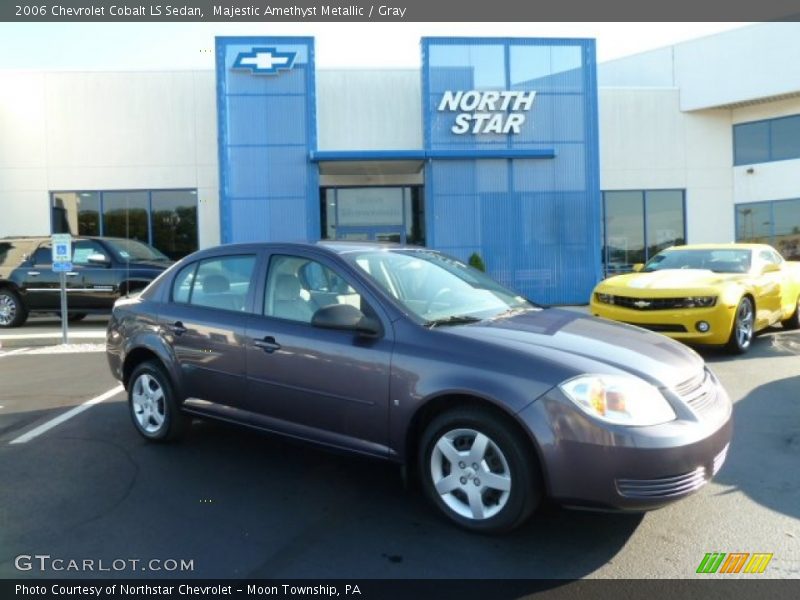 Majestic Amethyst Metallic / Gray 2006 Chevrolet Cobalt LS Sedan